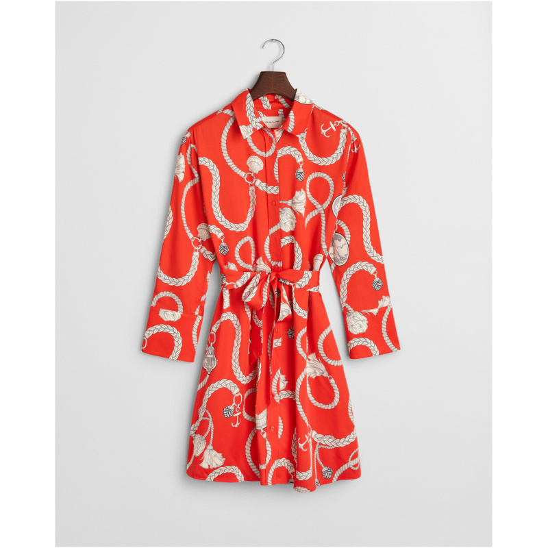 GANT Sailing Print Shirt Dress